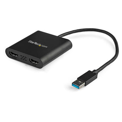STARTECH USB graphics adapter 3840 x 2160 pixels Black (USB32HD2) - Cartouches Certifiees