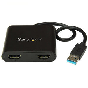 STARTECH USB graphics adapter 3840 x 2160 pixels Black (USB32HD2) - Cartouches Certifiees