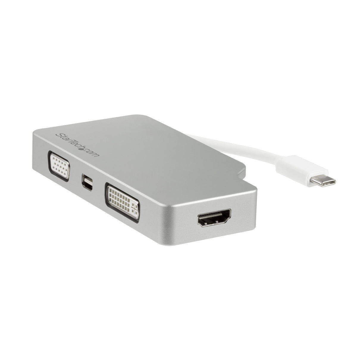 STARTECH USB graphics adapter 3840 x 2160 pixels Silver (CDPVGDVHDMDP) - Cartouches Certifiees