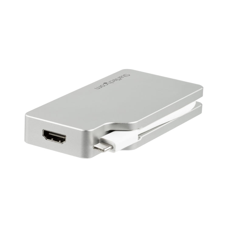STARTECH USB graphics adapter 3840 x 2160 pixels Silver (CDPVGDVHDMDP) - Cartouches Certifiees