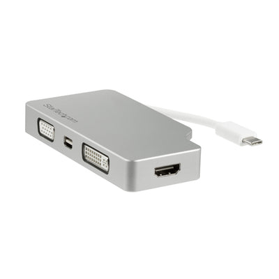 STARTECH USB graphics adapter 3840 x 2160 pixels Silver (CDPVGDVHDMDP) - Cartouches Certifiees