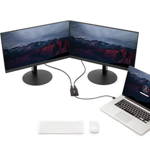 STARTECH USB graphics adapter 4096 x 2160 pixels Black (USB32DP24K60) - Cartouches Certifiees