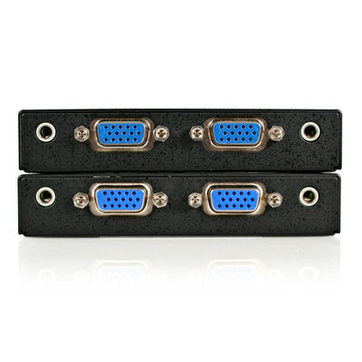 STARTECH VGA and Audio over Cat5 Extender AV transmitter & receiver Black (ST122UTPA) - Cartouches Certifiees