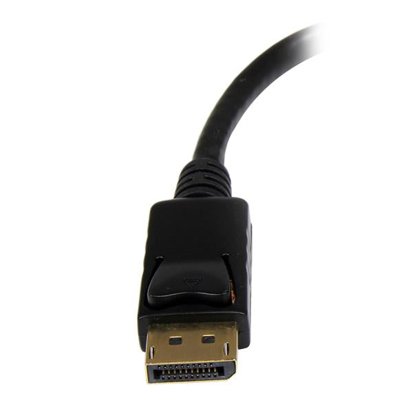 STARTECH video cable adapter 0,21 m DisplayPort HDMI Black (DP2HDMI2) - Cartouches Certifiees