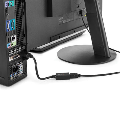 STARTECH video cable adapter 0,21 m DisplayPort HDMI Black (DP2HDMI2) - Cartouches Certifiees