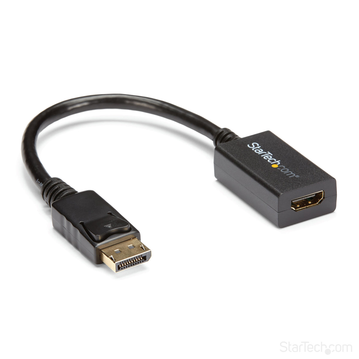 STARTECH video cable adapter 0,21 m DisplayPort HDMI Black (DP2HDMI2) - Cartouches Certifiees