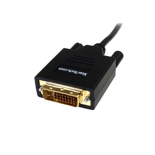 STARTECH video cable adapter 1,8 m Mini DisplayPort DVI-D Black (MDP2DVIMM6) - Cartouches Certifiees
