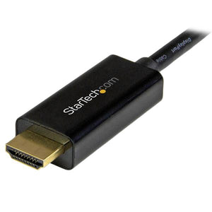 STARTECH video cable adapter 1 m DisplayPort HDMI Type A (Standard) Black (MDP2HDMM1MB) - Cartouches Certifiees