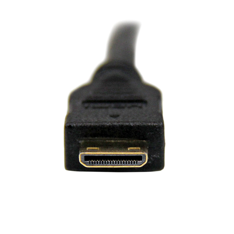 STARTECH video cable adapter 2 m Mini-HDMI DVI-D Black (HDCDVIMM2M) - Cartouches Certifiees