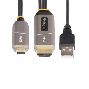 STARTECH video cable adapter 9,15 m USB Type-C HDMI Type A (Standard) Black (145B-USBC-HDMI4K-AOC) - Cartouches Certifiees