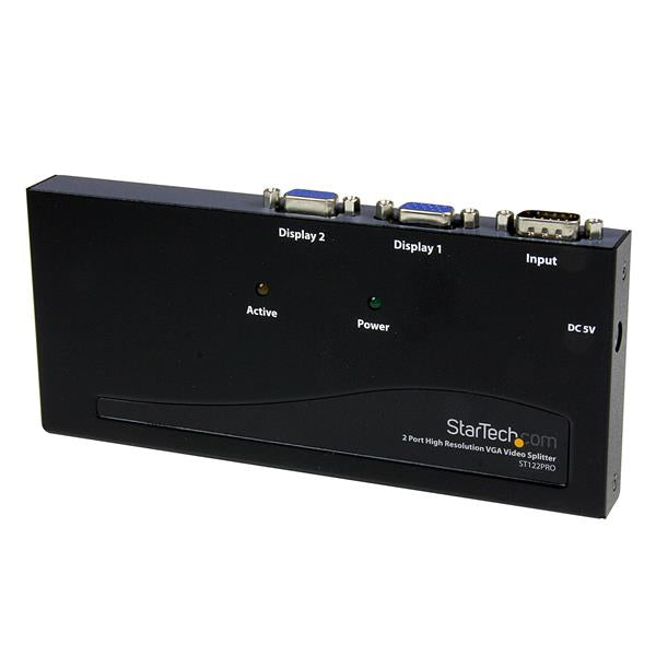 STARTECH video splitter VGA 2x VGA (ST122PRO) - Cartouches Certifiees