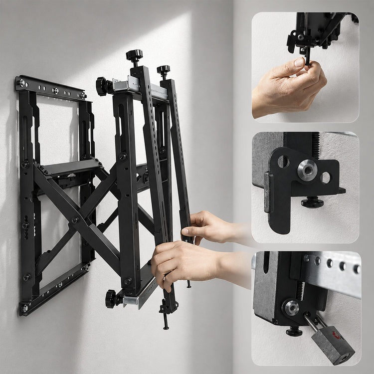 STARTECH video wall display mount (715LPQ-TV-VIDEO-WALL) - Cartouches Certifiees