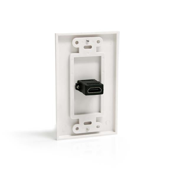 STARTECH wall plate/switch cover White (HDMIPLATE) - Cartouches Certifiees