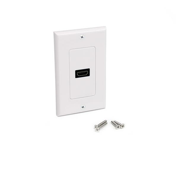 STARTECH wall plate/switch cover White (HDMIPLATE) - Cartouches Certifiees
