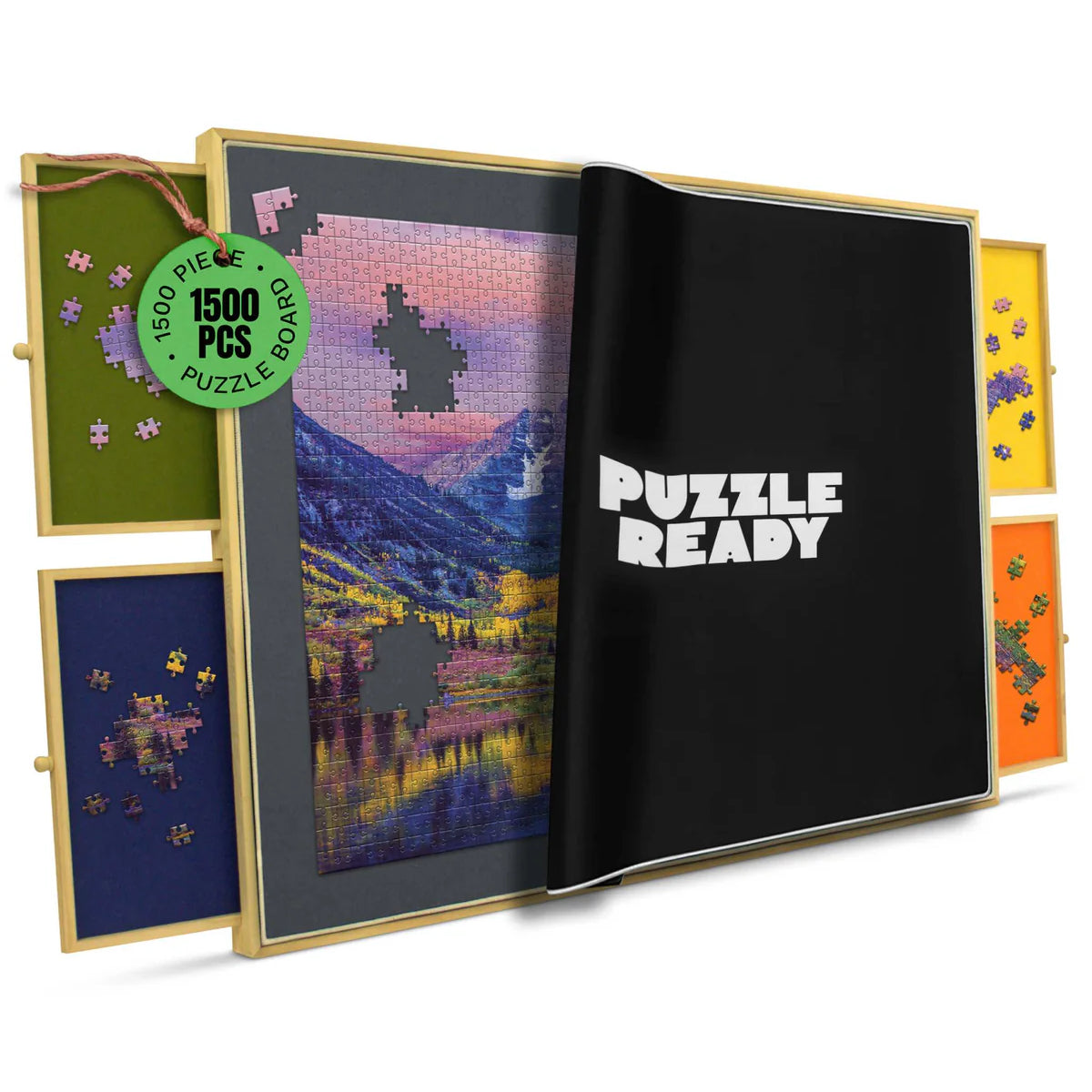 PUZZLE READY Puzzle Board with Drawers and Cover Mat