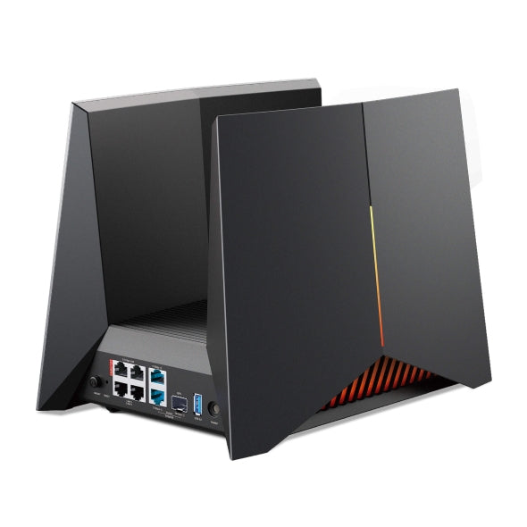 TP-LINK Archer GE800 wireless router 10 Gigabit Ethernet Tri-band (2.4 GHz / 5 GHz / 6 GHz) Black (ARCHER-GE800) - Cartouches Certifiees