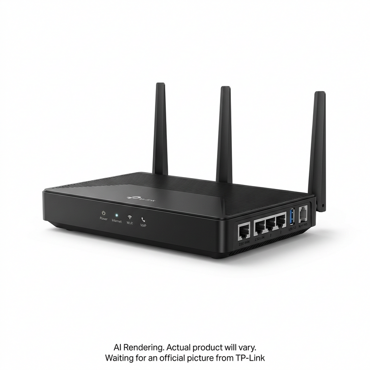 TP-LINK BE3600 Dual-Band Wi-Fi 7 Router (EB200V-PRO) - Cartouches Certifiees