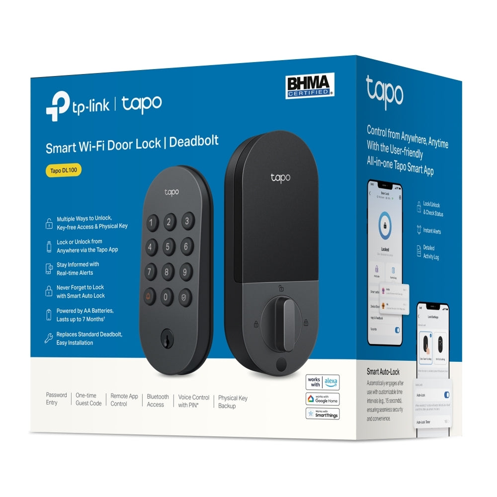 TP-LINK Black (TAPO DL100) - Cartouches Certifiees