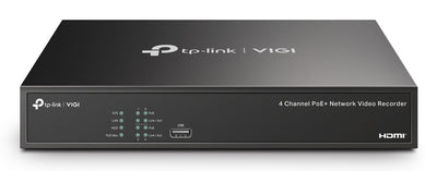 TP-LINK Black (VIGI NVR1004H-4P-2TB) - Cartouches Certifiees