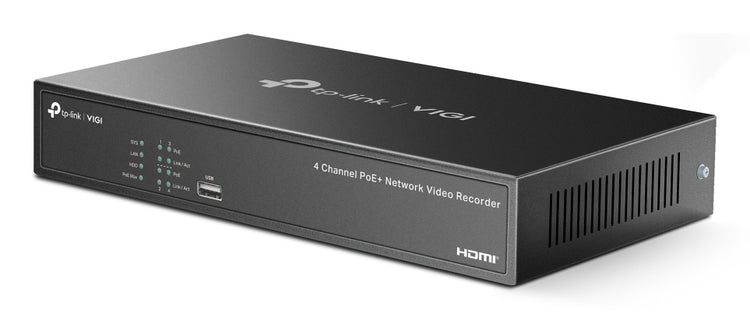 TP-LINK Black (VIGI NVR1004H-4P-2TB) - Cartouches Certifiees
