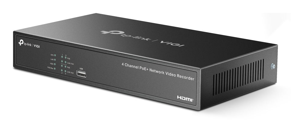 TP-LINK Black (VIGI NVR1004H-4P-2TB) - Cartouches Certifiees