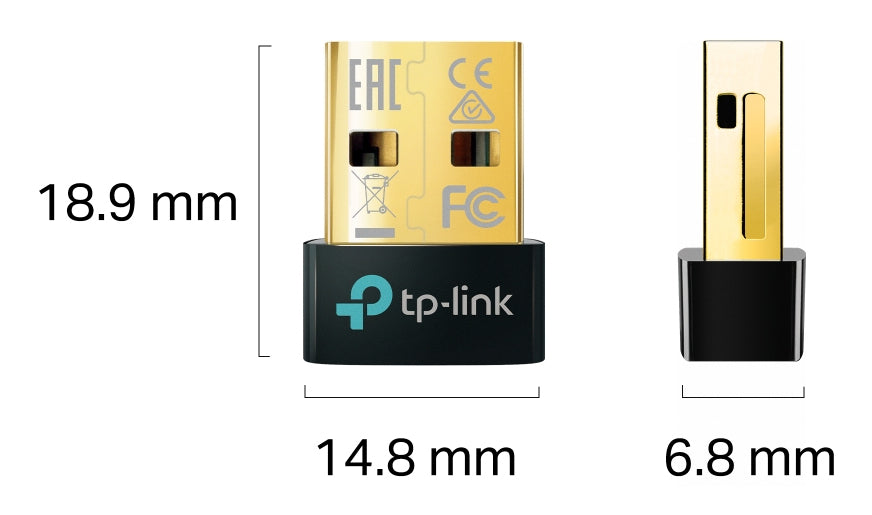 TP-LINK Bluetooth 6.0 Nano USB Adapter (UB6A) - Cartouches Certifiees