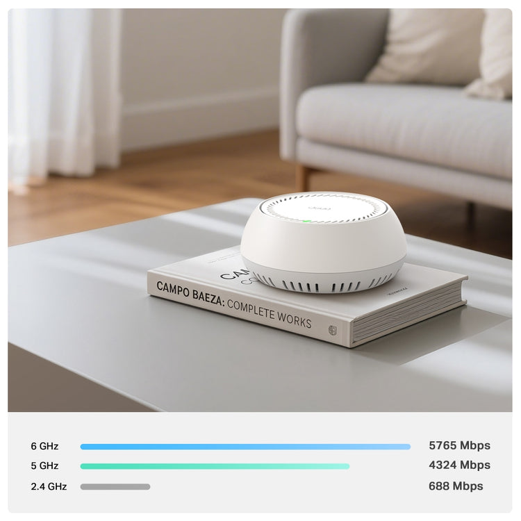 TP-LINK DECO BE65-POE Tri-band (2.4 GHz / 5 GHz / 6 GHz) Wi-Fi 7 (802.11be) White 2 Internal (DECO-BE65-POE(3-PACK)) - Cartouches Certifiees