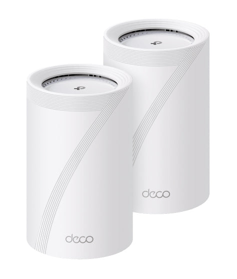 TP-LINK Deco BE68 Tri-band (2.4 GHz / 5 GHz / 6 GHz) Wi-Fi 7 (802.11be) White 3 Internal (DECO BE68(2-PACK)) - Cartouches Certifiees