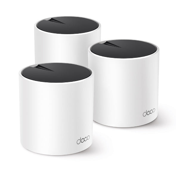 TP-LINK DECO X55 (3-Pack) Dual-band (2.4 GHz / 5 GHz) Wi-Fi 6 (802.11ax) White Internal (DECO-X55(3-PACK)) - Cartouches Certifiees