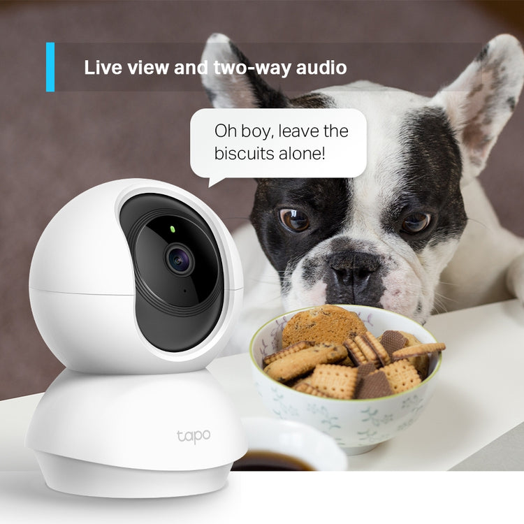 TP-LINK Dome IP security camera Indoor 1920 x 1080 pixels Ceiling/Desk (TAPO C210) - Cartouches Certifiees