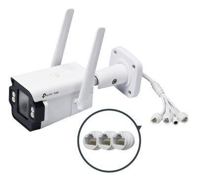 TP-LINK INSIGHT S345-4G Bullet IP security camera Outdoor 2688 x 1520 pixels Wall (INSIGHT S345-4G-4MM) - Cartouches Certifiees