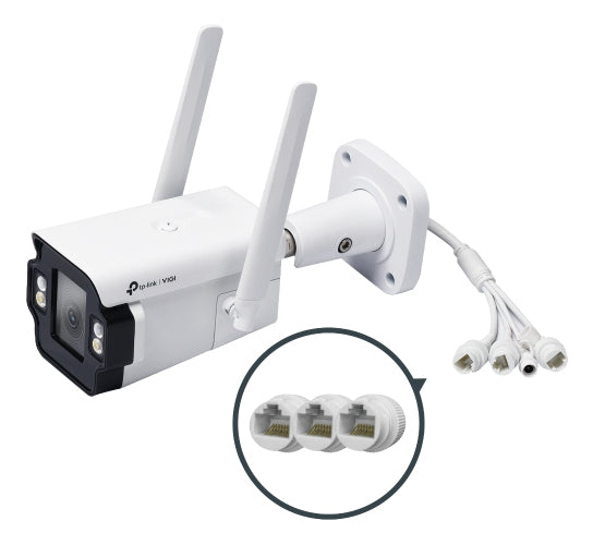 TP-LINK INSIGHT S345-4G Bullet IP security camera Outdoor 2688 x 1520 pixels Wall (INSIGHT S345-4G-4MM) - Cartouches Certifiees