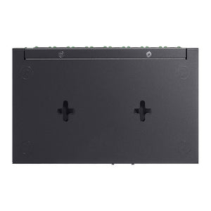 TP-LINK LiteWave network switch Unmanaged Gigabit Ethernet (10/100/1000) Power over Ethernet (PoE) Black (LS108GP) - Cartouches Certifiees