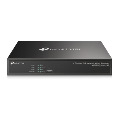 TP-LINK network video recorder Black (VIGI NVR1004H-4P) - Cartouches Certifiees