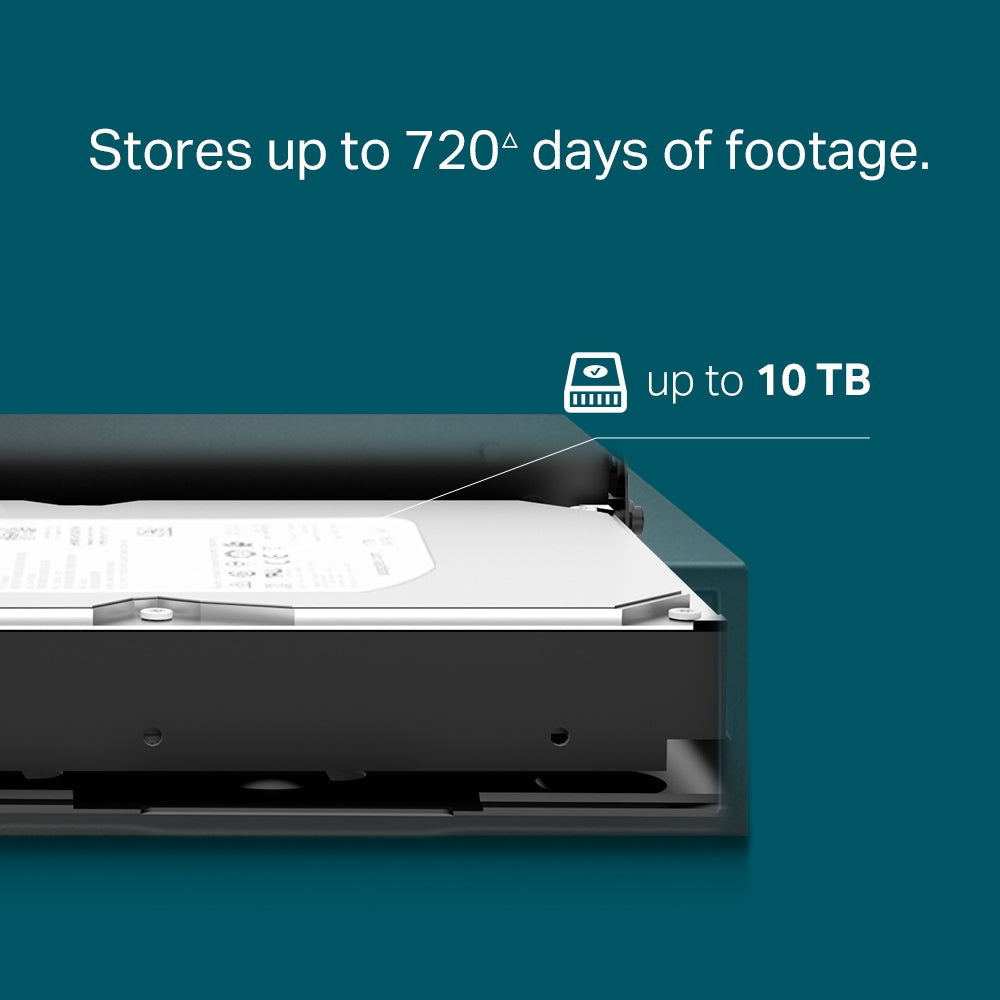 TP-LINK network video recorder Black (VIGI NVR1016H) - Cartouches Certifiees