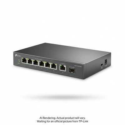 TP-LINK Omada 8-Port 2.5G + 2-Port 10G Easy Managed Switch with 8-Port PoE++ (ES210XPP-M2) - Cartouches Certifiees