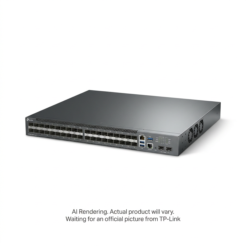 TP-LINK Omada Campus 32-Port 100G Stackable L3 Managed Core Switch (S7500-32C) - Cartouches Certifiees