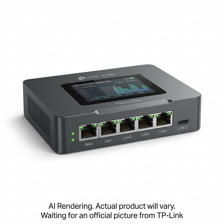 TP-LINK Omada Multi-Gig Gateway (FUSION 2.5G) - Cartouches Certifiees