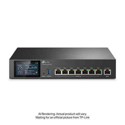 TP-LINK Omada PoE Gateway (FUSION 2.5G POE) - Cartouches Certifiees
