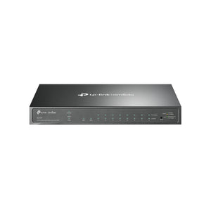 TP-LINK Omada SG2210P network switch Managed L2/L2+ Gigabit Ethernet (10/100/1000) Power over Ethernet (PoE) Black (TL-SG2210P) - Cartouches Certifiees