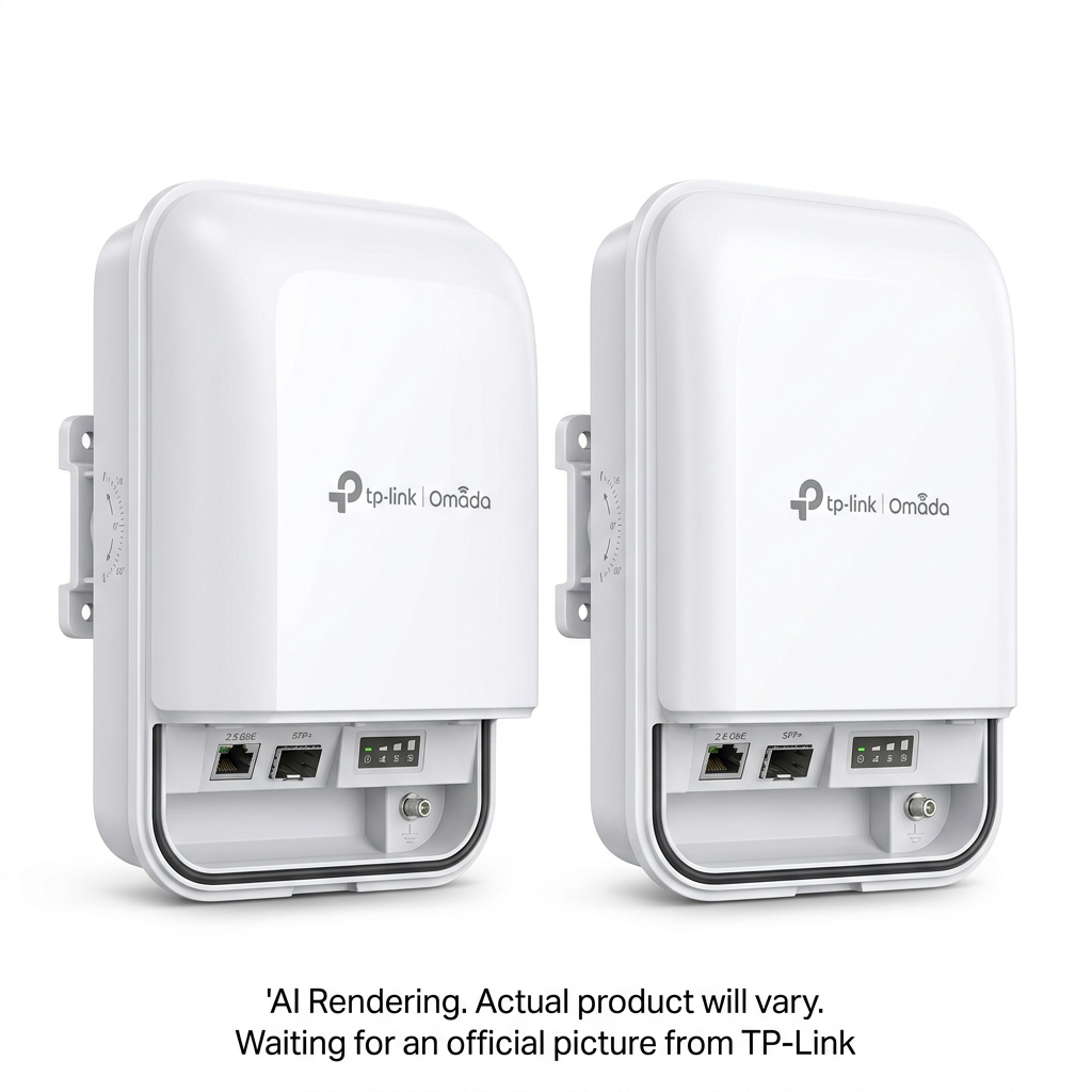 TP-LINK Omada Wi-Fi 7 5 GHz & 6 GHz MLO PtP Wireless Bridge (BEAM BRIDGE 7 KIT) - Cartouches Certifiees