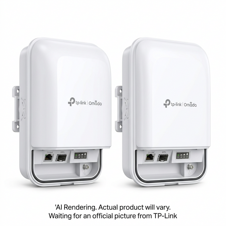 TP-LINK Omada Wi-Fi 7 5 GHz & 6 GHz MLO PtP Wireless Bridge (BEAM BRIDGE 7 KIT) - Cartouches Certifiees