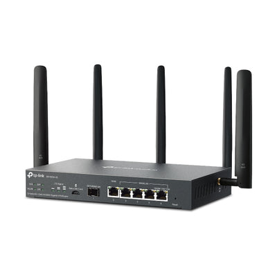 TP-LINK Omada wireless router Gigabit Ethernet Dual-band (2.4 GHz / 5 GHz) Black (ER706W-4G) - Cartouches Certifiees