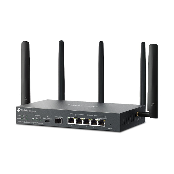 TP-LINK Omada wireless router Gigabit Ethernet Dual-band (2.4 GHz / 5 GHz) Black (ER706W-4G) - Cartouches Certifiees