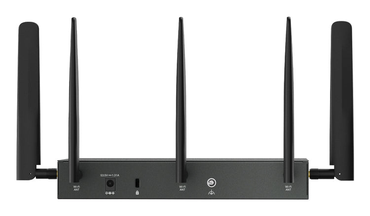 TP-LINK Omada wireless router Gigabit Ethernet Dual-band (2.4 GHz / 5 GHz) Black (ER706WP-4G) - Cartouches Certifiees