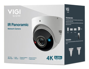 TP-LINK - PHYSICAL SECURITY TP-Link Turret IP security camera Outdoor 3840 x 2160 pixels Wall (INSIGHT S485PI) - Cartouches Certifiees