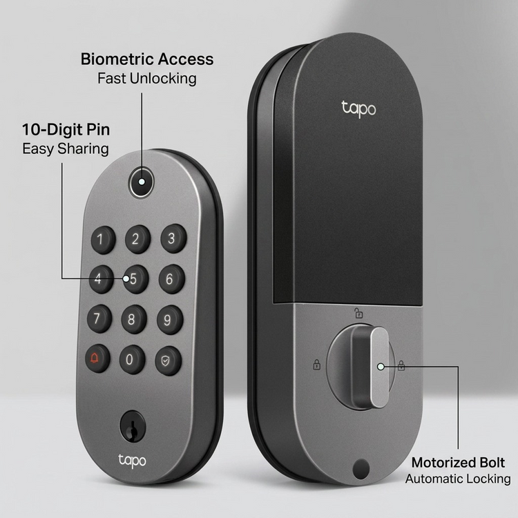 TP-LINK Smart Wi-Fi Door Lock (TAPO DL105) - Cartouches Certifiees