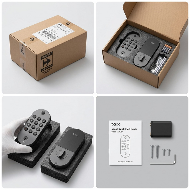 TP-LINK Smart Wi-Fi Door Lock (TAPO DL105) - Cartouches Certifiees
