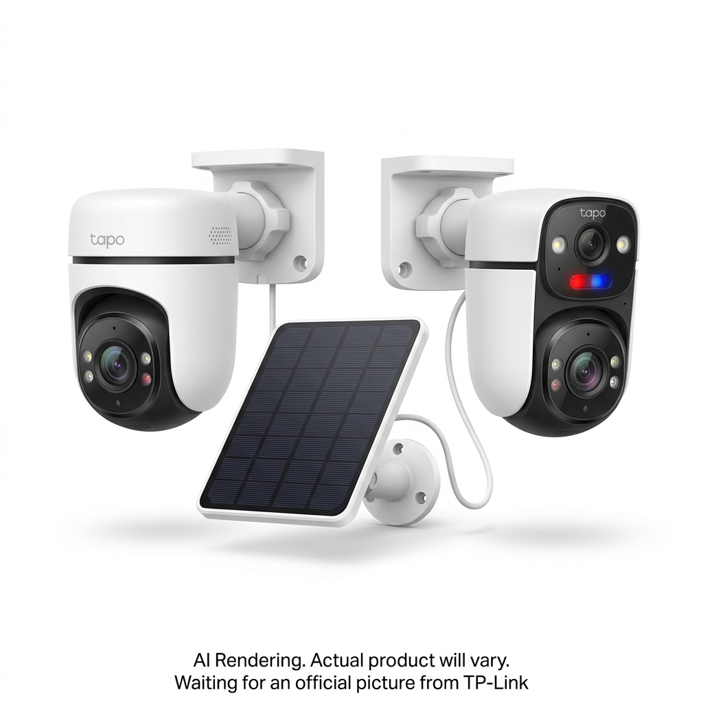 TP-LINK Solar Cam 2K Dual Lens (2-Cam Kit) (TAPO HB410) - Cartouches Certifiees