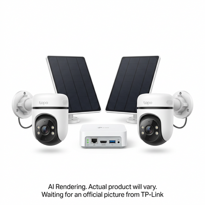 TP-LINK Solar Cam 2K Pan/Tilt (2-Cam Kit) (TAPO HB112) - Cartouches Certifiees